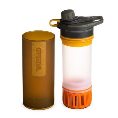 Grayl Geopress Purifier Coyote Amber