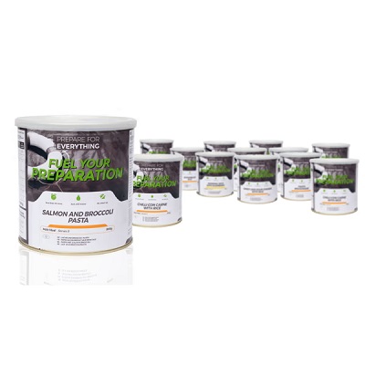 Overlevnadsmat familj en vecka